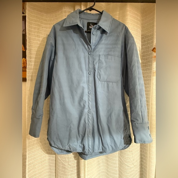 Pernille Teisbaek x Mango - Oversized Overshirt With Pockets - Picture 2 of 10